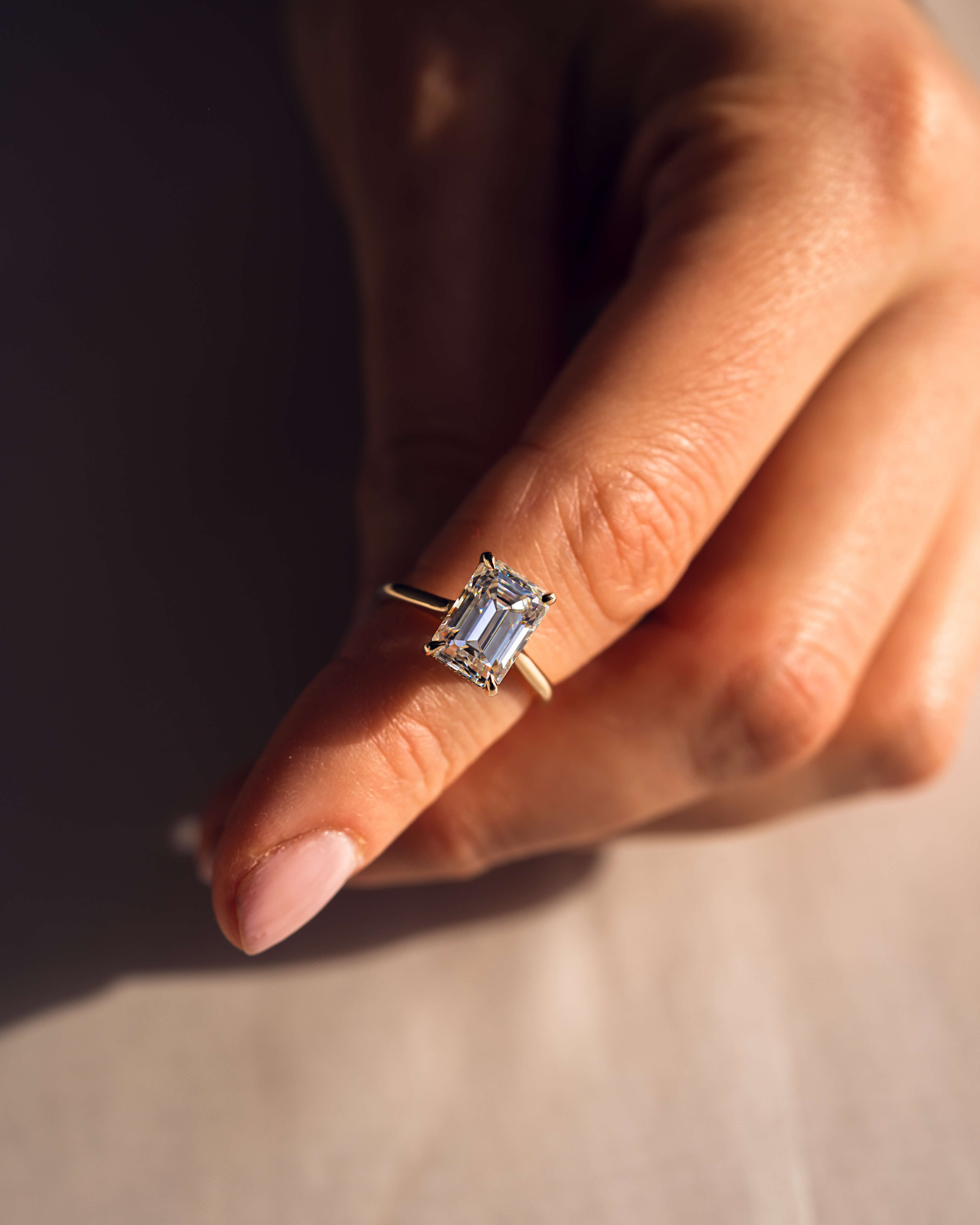 Caroline - Smaragd | Gold