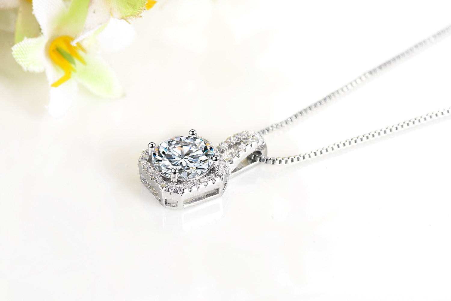 Cassia Rhéne Set | Weißgold