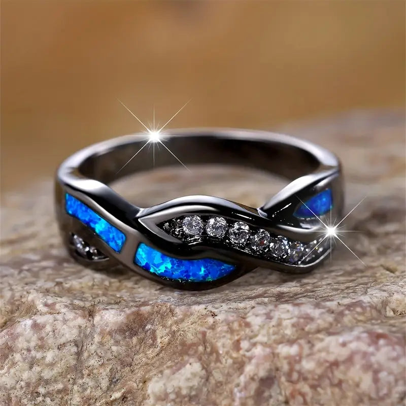 Thessia Lunebray Ring | Weißgold