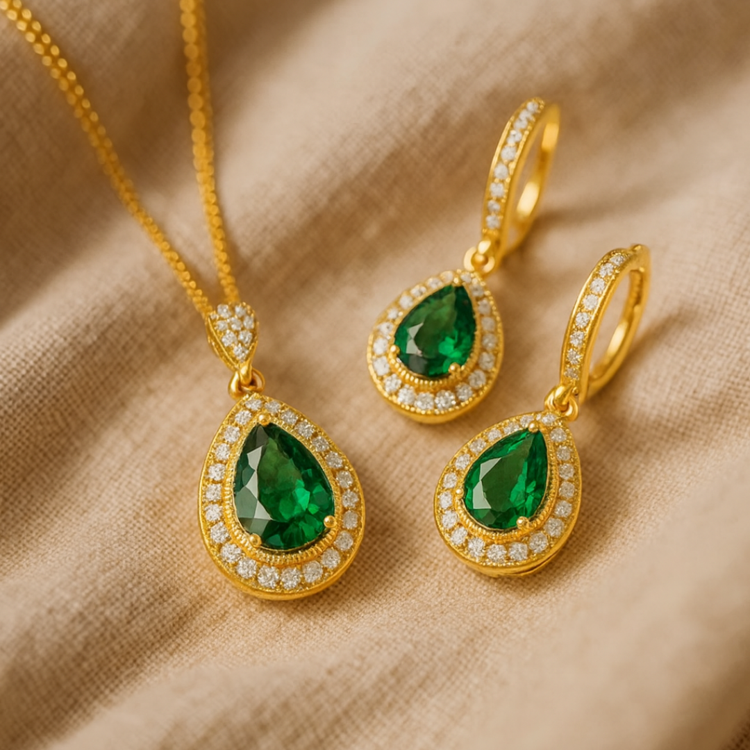 Florenz – Opulentes Goldschmuckset