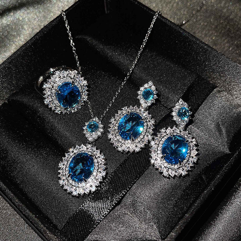 Vespera Aetherin Set Gelb | Weißgold