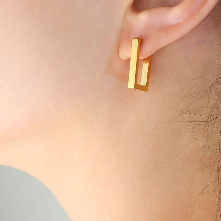 Terrafin Geometrica Ohrringe | Gold